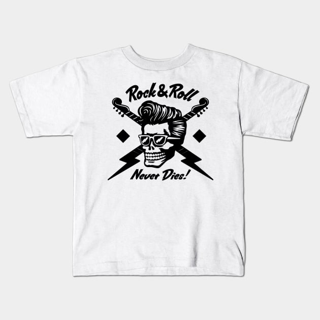 Rock N Roll Kids T-Shirt by Allbestshirts